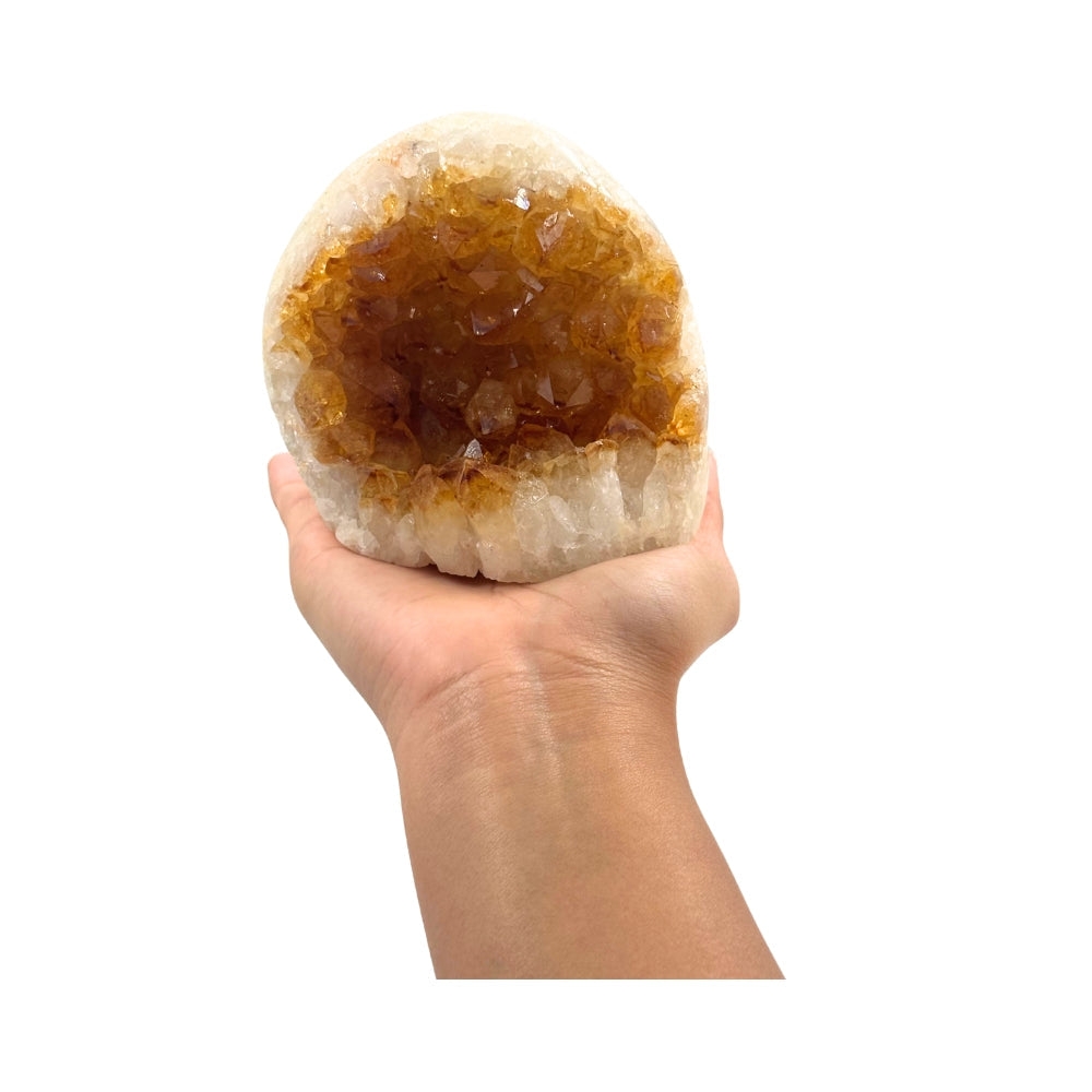 Citrine Geode - 1.6 LBS
