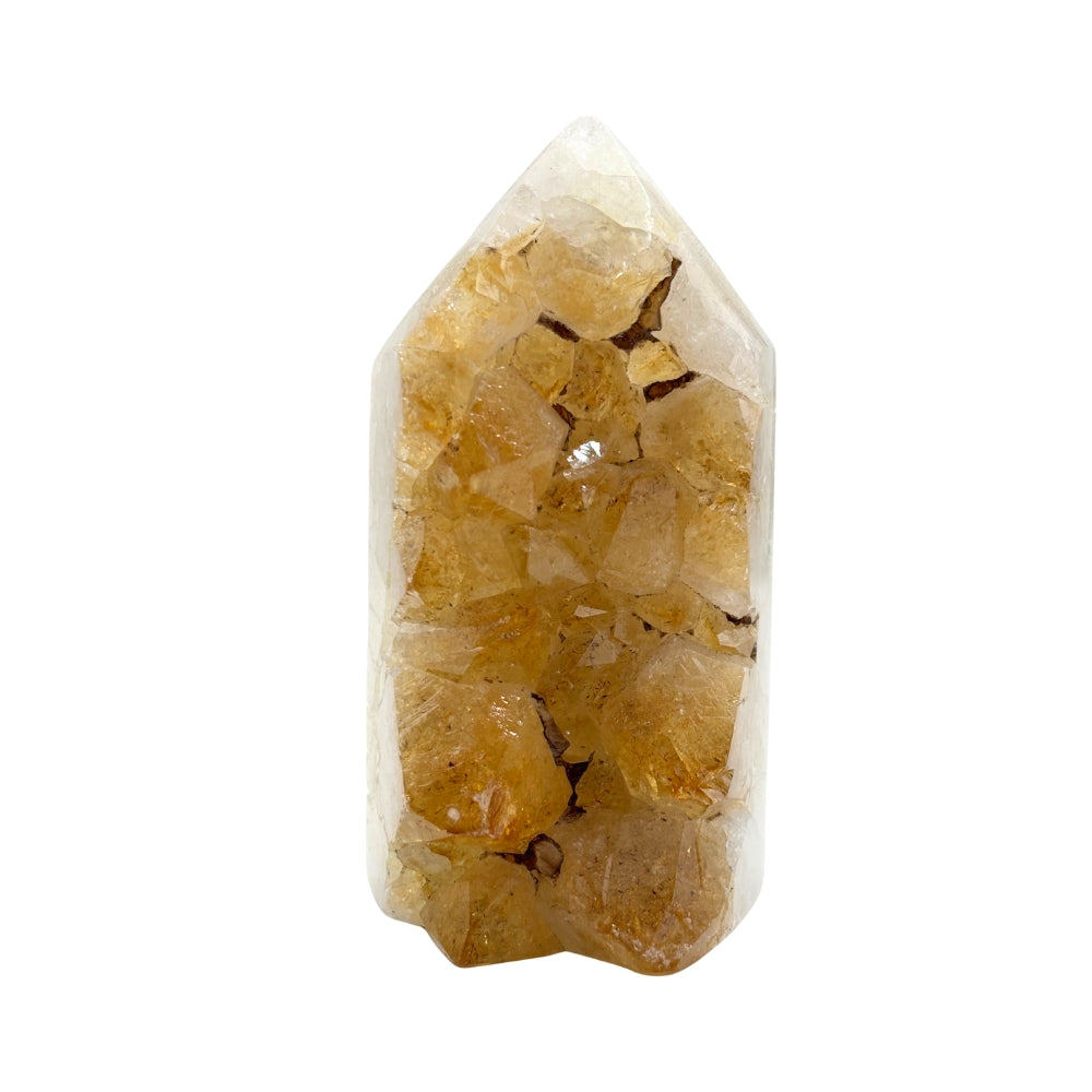 Citrine Geode Point - 0.8 LBS