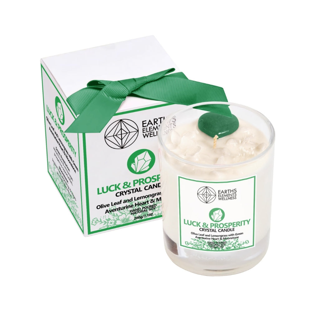 Crystal Candle Luck & Prosperity