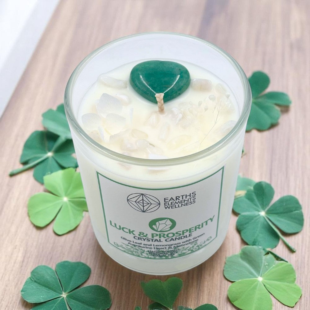 Crystal Candle Luck & Prosperity