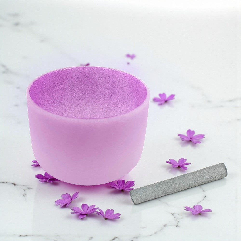 Chakra Crystal Singing Bowl - Crown