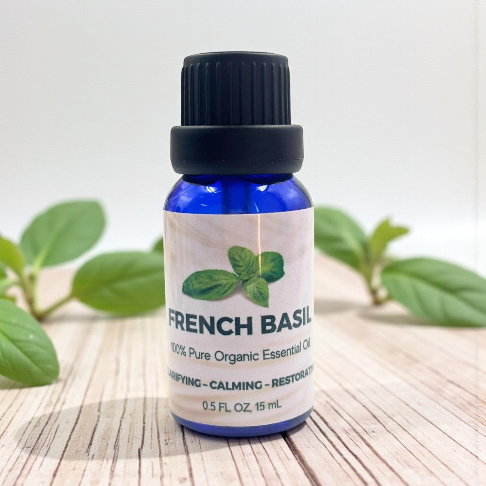 Organic French Basil Essential Oil