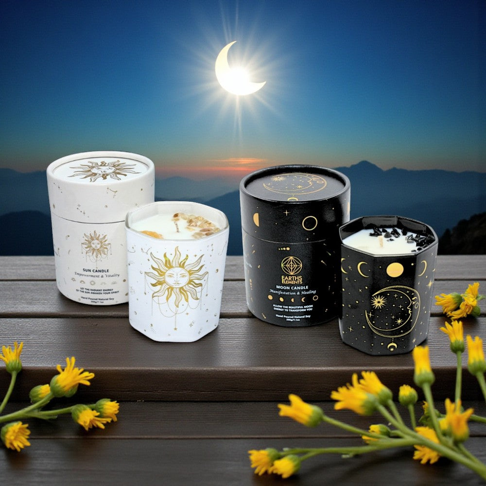 Sun and Moon Candle Set