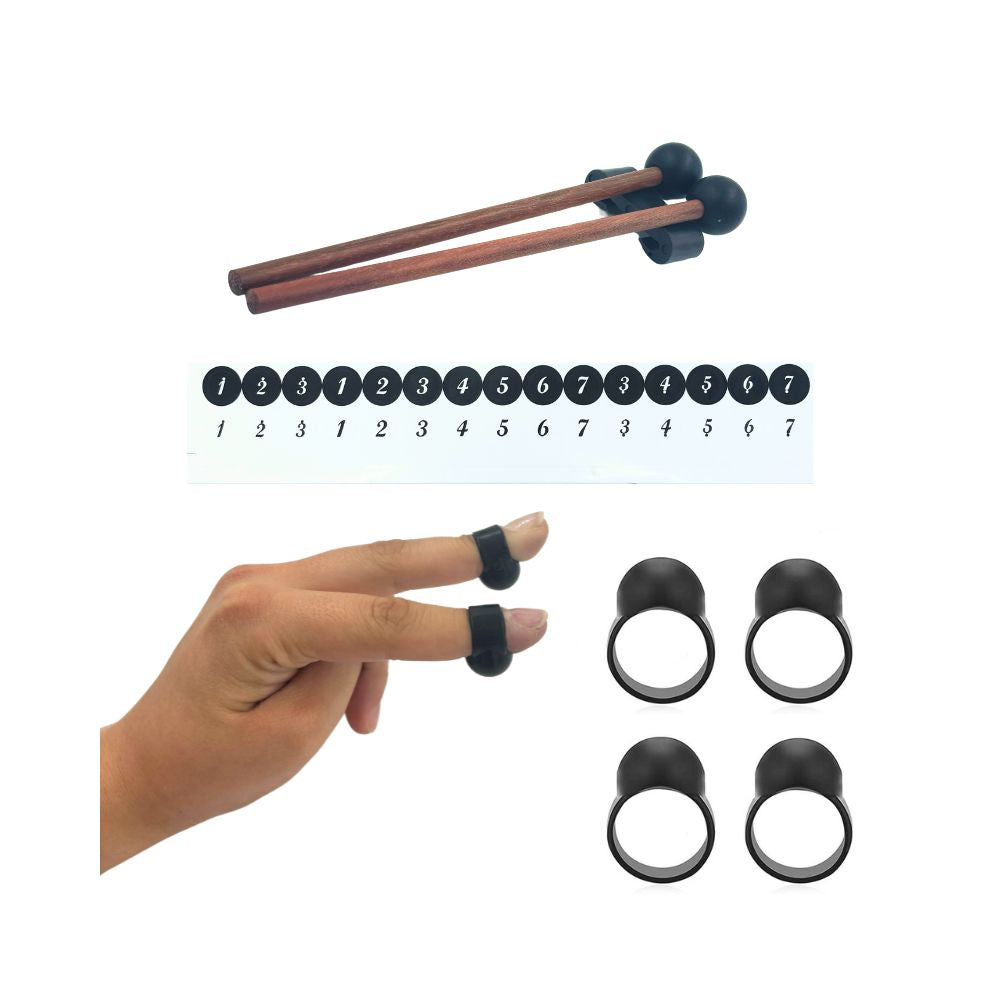 Red Steel Tongue Drum - 10