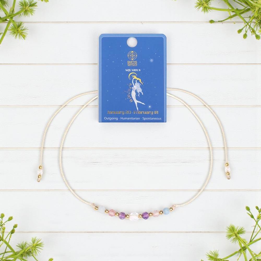 Bracelet - Zodiac. Aquarius